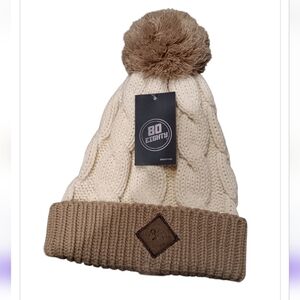 80eighty® Macchiato PomPom Beanie New